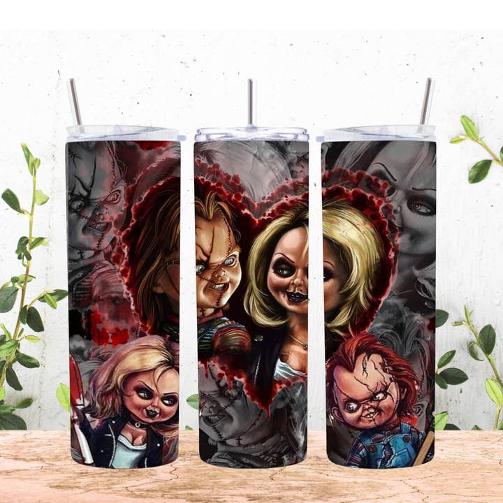 20 Ounce Tumbler - Horror, movie, chucky for wholesale by Paxton's One Stop Shop LLC
