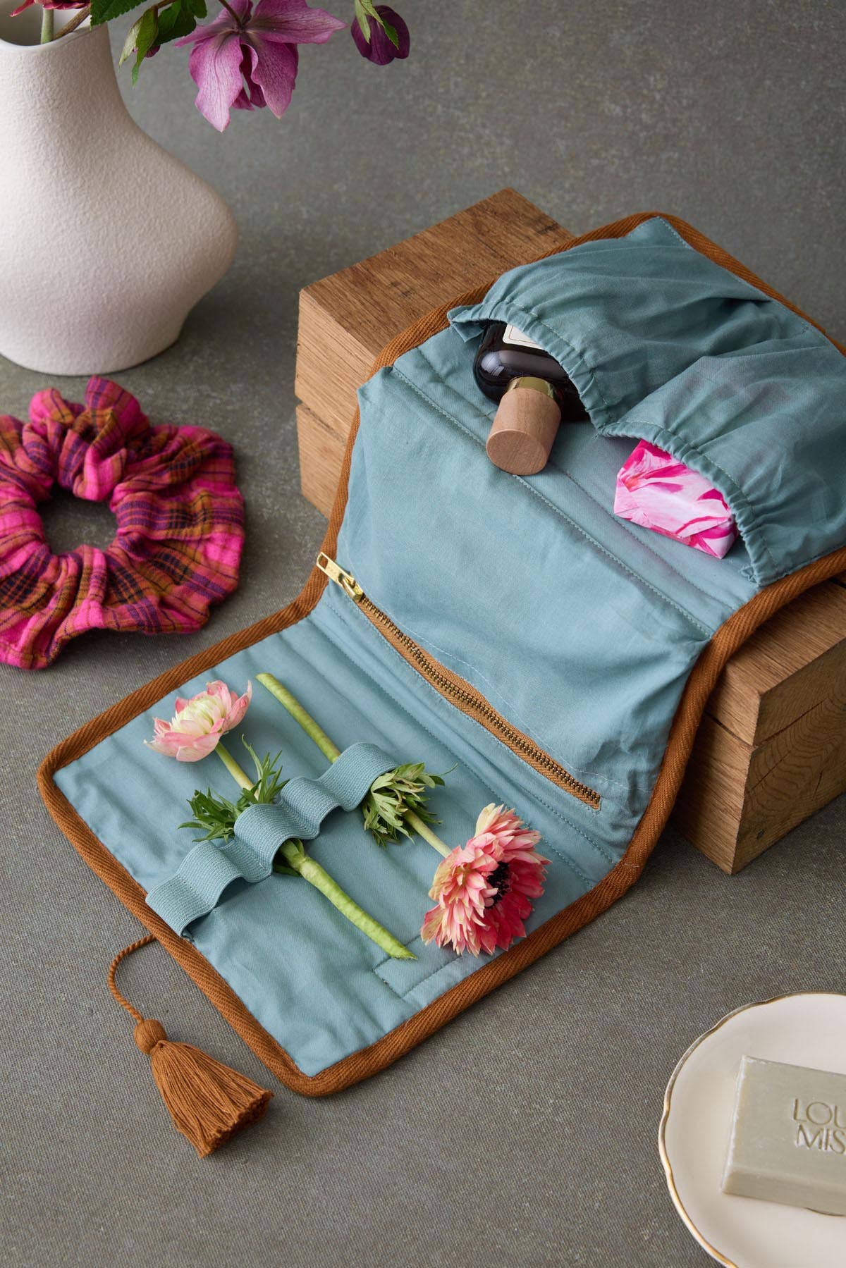 Valle dell'Astro Crema Astuccio per trucchi Teila in vendita all'ingrosso su Faire0