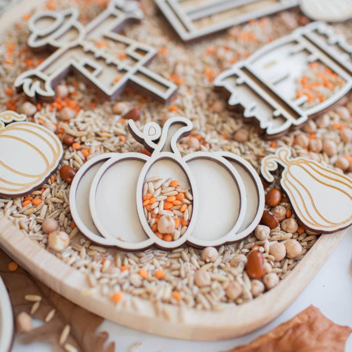 Studio de Rijk - Wholesale Toy Set - Kids - Play tray mini set - Pumpkin Field1