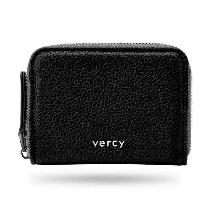 All Black Coin Plånbok för wholesale av VERCY