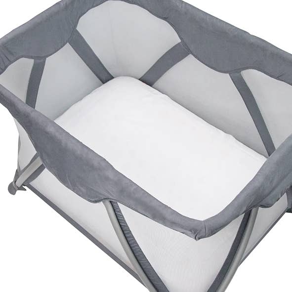 Playard Sheet Organic Jersey for wholesale by Kushies Baby