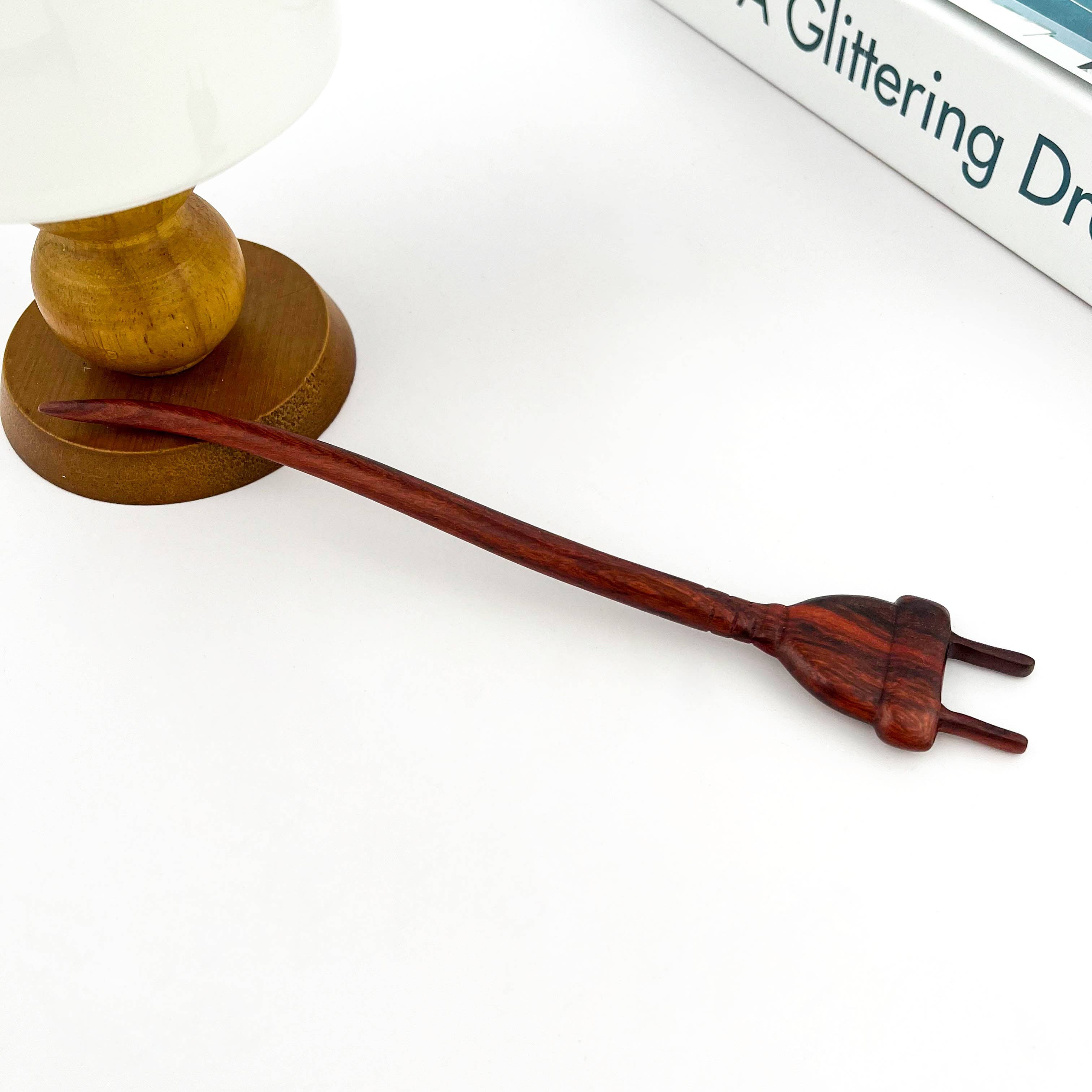 SoapElenGlen - Wholesale Hair Pin - Funny Sandalwood Hairpin, Vintage Hair Stick1