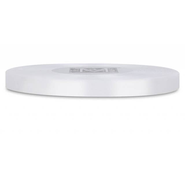 MIDORI Inc. - Wholesale Ribbon - Gift Wrapping - Custom Printing on Rayon Trimming Ribbon - White