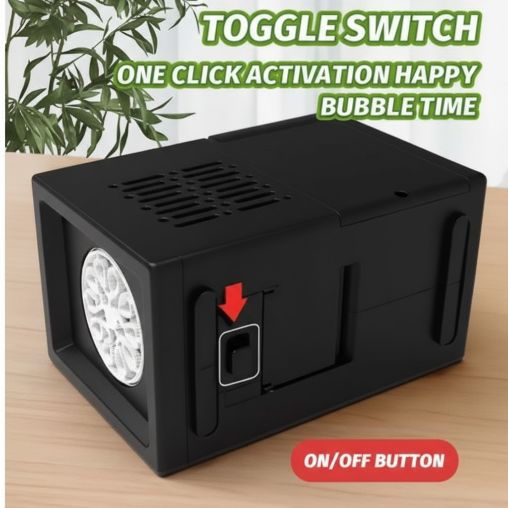 Toyarina - Venta al por mayor Pompero - Niños - Juguete Soplador de Burbujas Eléctrico de 10 Agujeros – Diversión al Aire Libre Portátil4