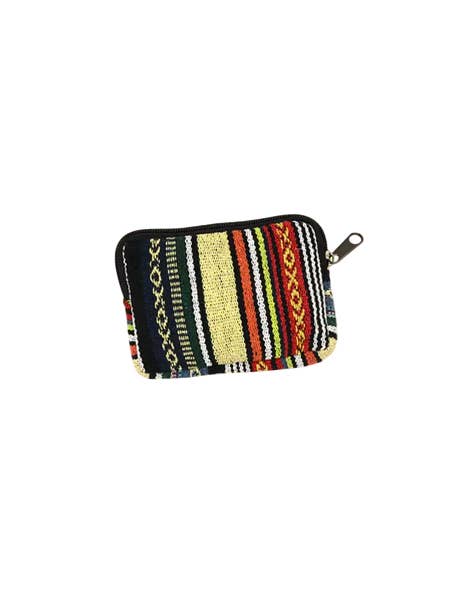 asst multi colors and patterns Gheri Cotton Coin Purse for wholesale on Faire