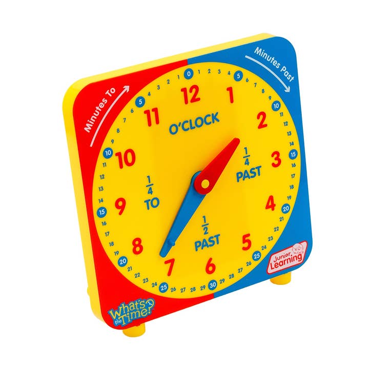 ¿Qué hora es? Reloj con engranajes para venta al por mayor de Junior Learning Inc.