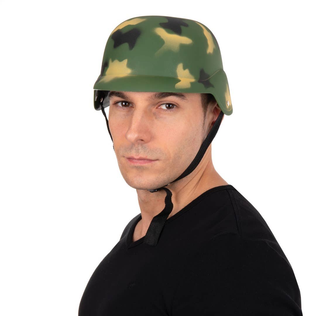 P'tit Clown - Wholesale Costume - Men's - Military Helmet - Adult1