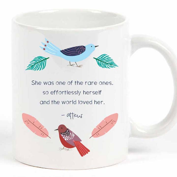 Potluck Press – Caneca por atacado – Caneca de um dos pássaros raros