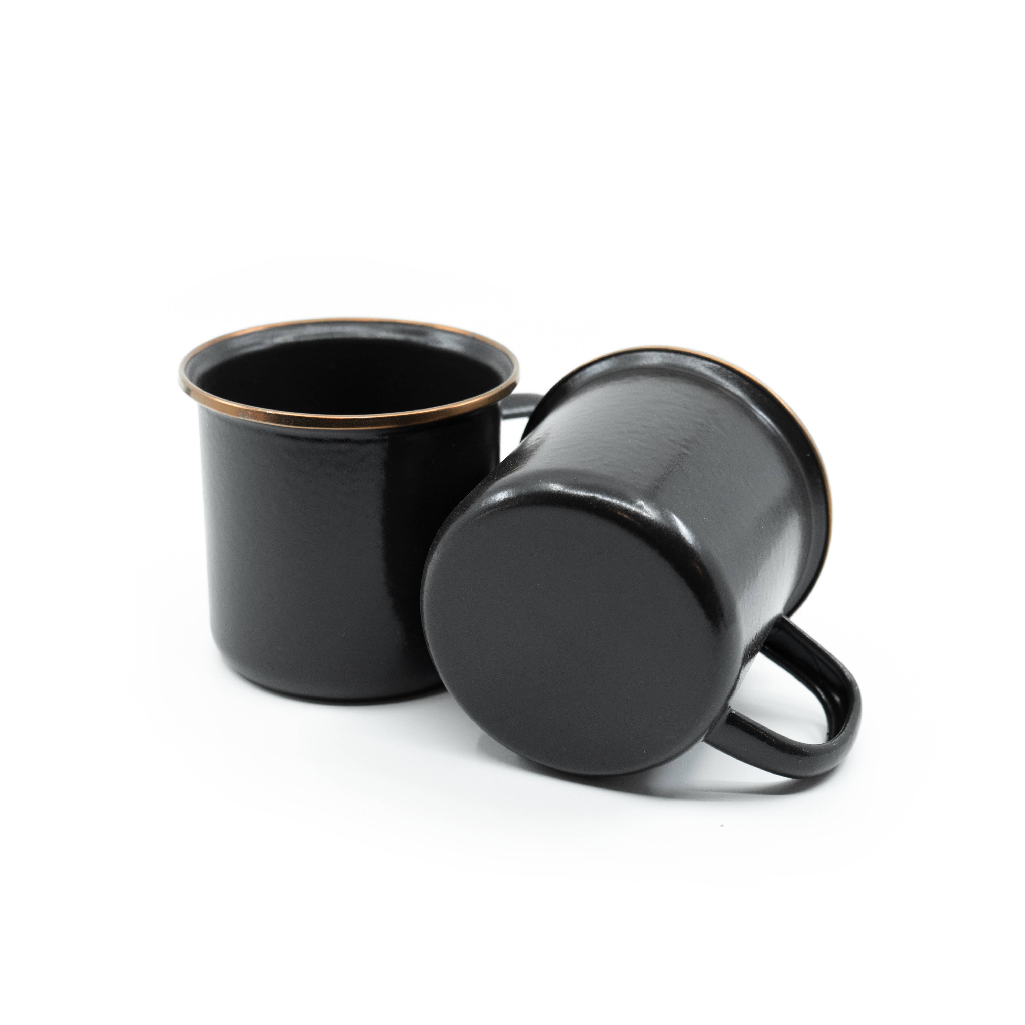 Barebones - Wholesale Coffee Mug - Enamel Cup (Set of 2) - Tea & Coffee Mug1