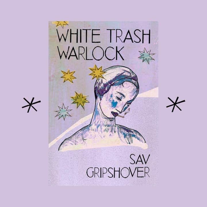 Weißer Müllwarlock, von Sav Gripshover für den Großhandel von Bottlecap Press