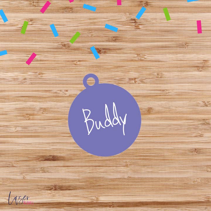 Circle Pet Tags | Animal Tag Blank for wholesale by Laser Blanks