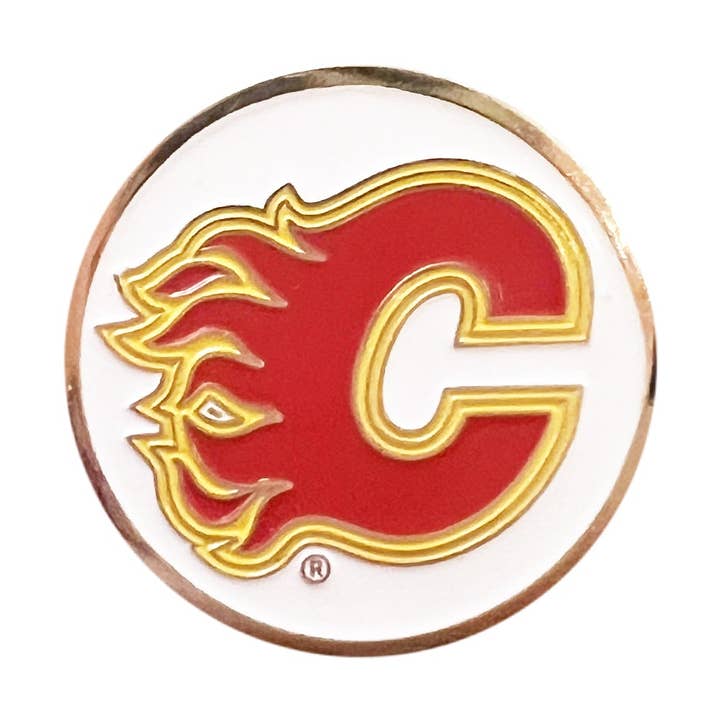 Calgary Flames bollmarkör för wholesale av CaddyPro Golf Products Ltd.