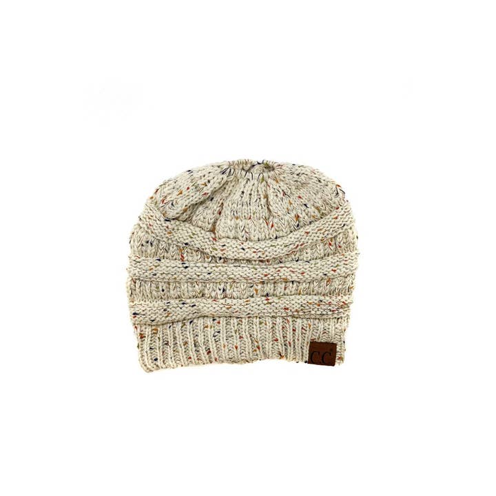 Suzie Q USA - Wholesale Beanie - Dames - CC kabel gebreide muts met beanie staart10