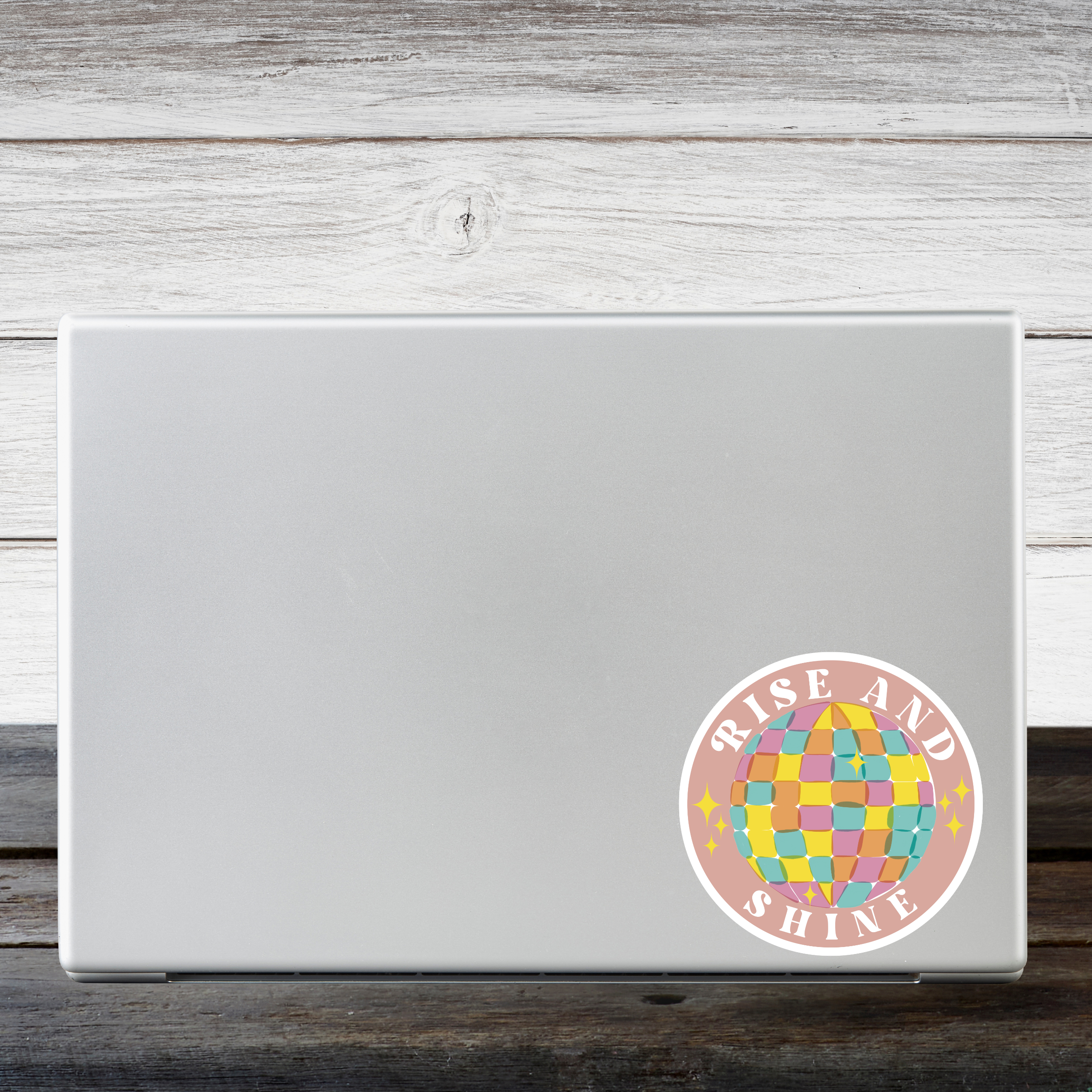 Wildwind Lane - Wholesale Sticker - Disco Rise & Shine Vinyl Dishwasher Safe Sticker6