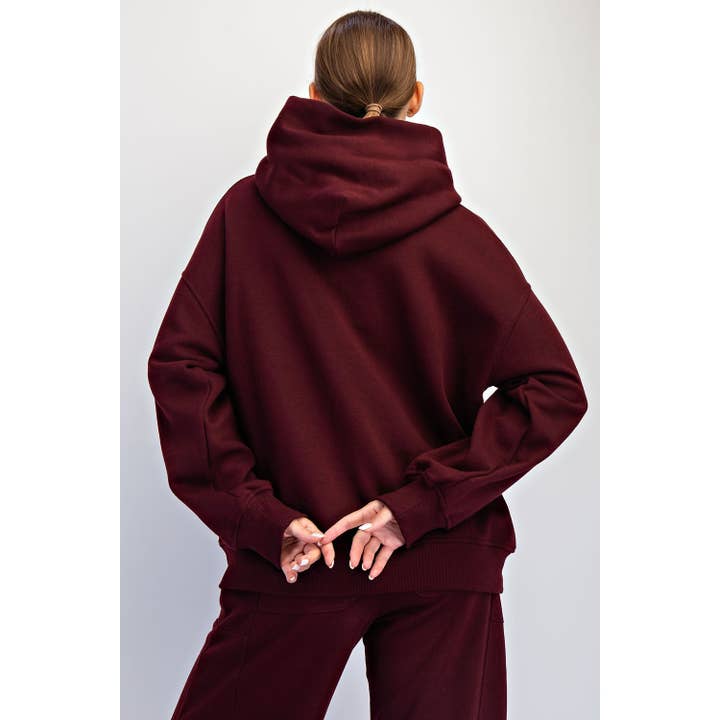 Rae Mode - Wholesale Athletic Top - Women's - FLEECED TERRY OVERSIZED HOODIE30