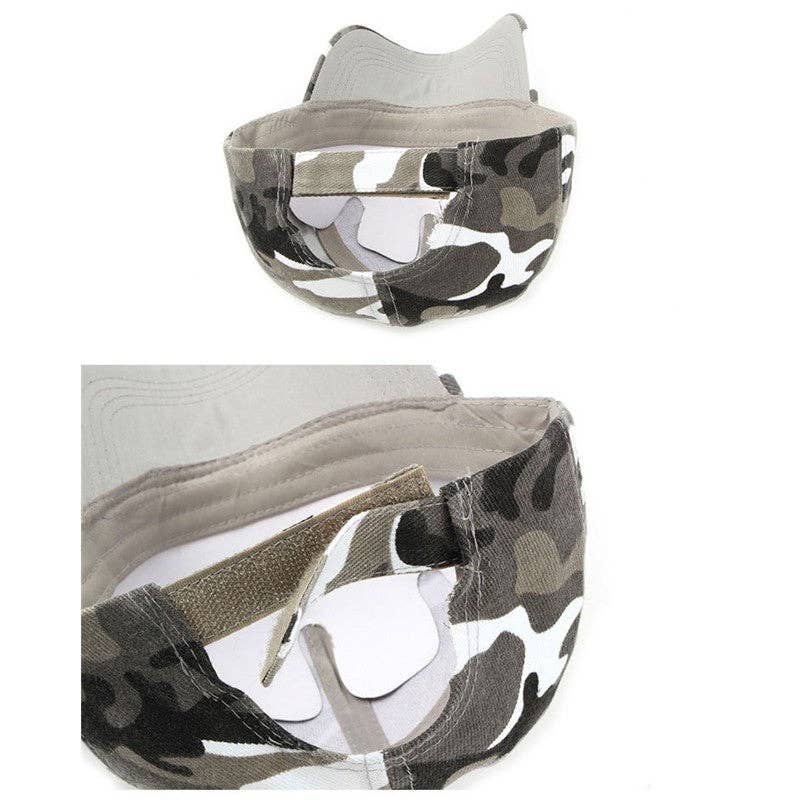 Sheer Trend – wholesale Baseballkeps - Dam – Sommar utomhus kamouflage solhatt8