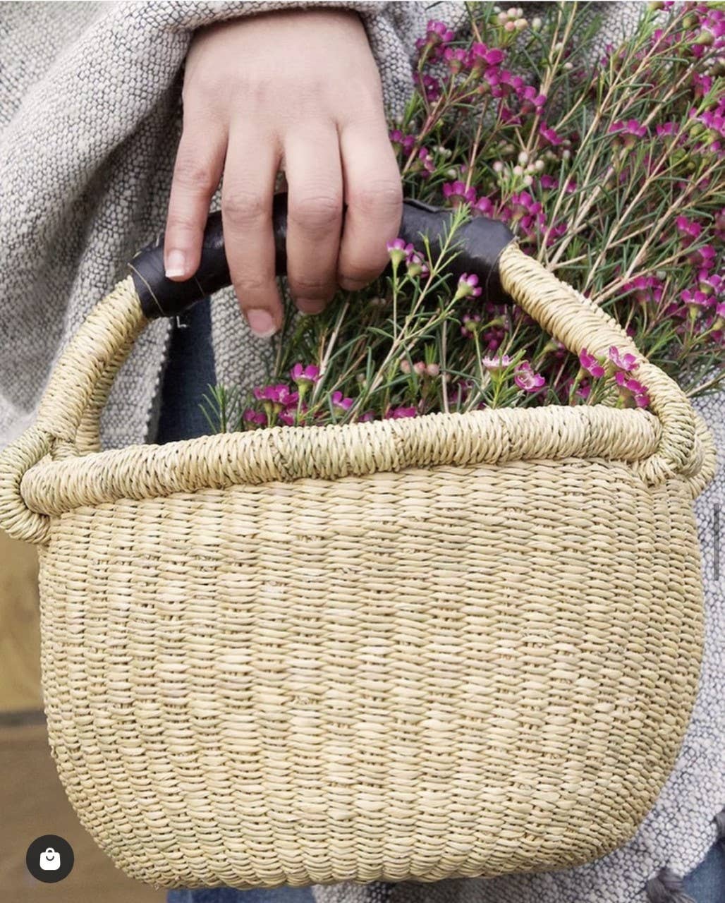 Jungle Direct - Wholesale Basket - Natural Round basket4