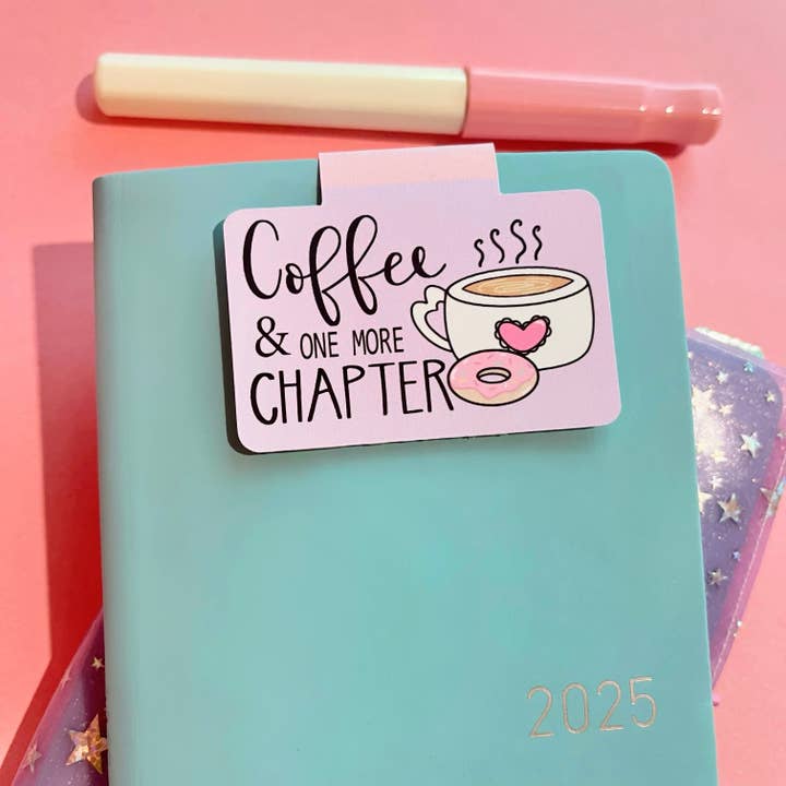 Coffee Magnetic Bookmark/MG09 for wholesale by Nana Sticky Stickers