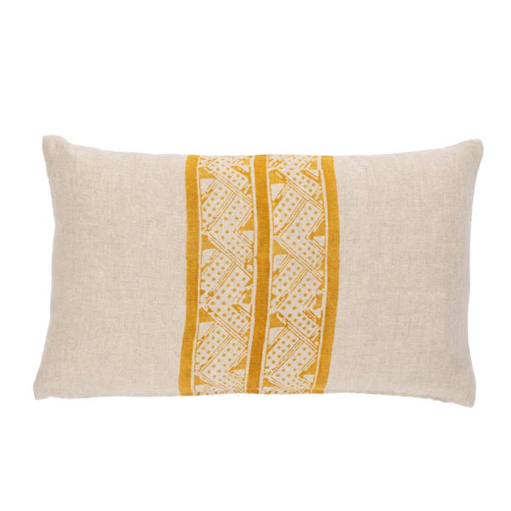 Mancala Ocker Petit Lendenkissenbezug für den Großhandel von Alamwar