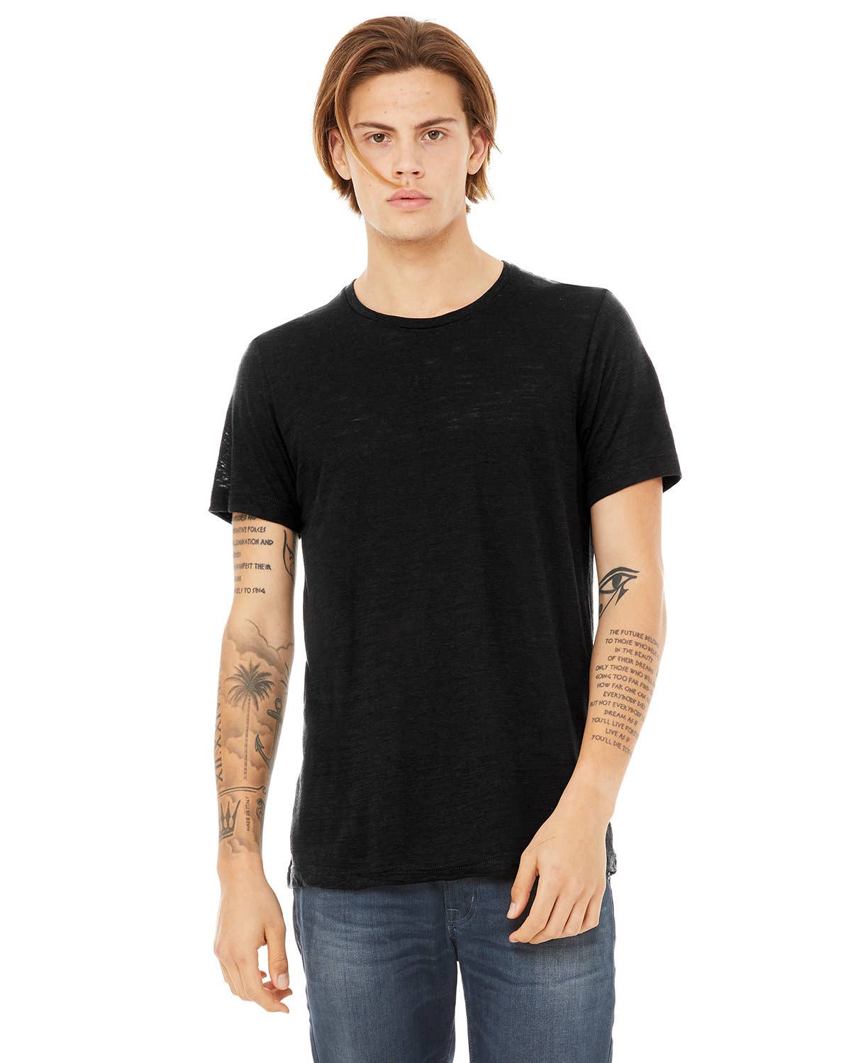 Total Apparel - Wholesale T-Shirt - Men's - Bella + Canvas 3650 Unisex Poly-Cotton Short-Sleeve T-Shirt12