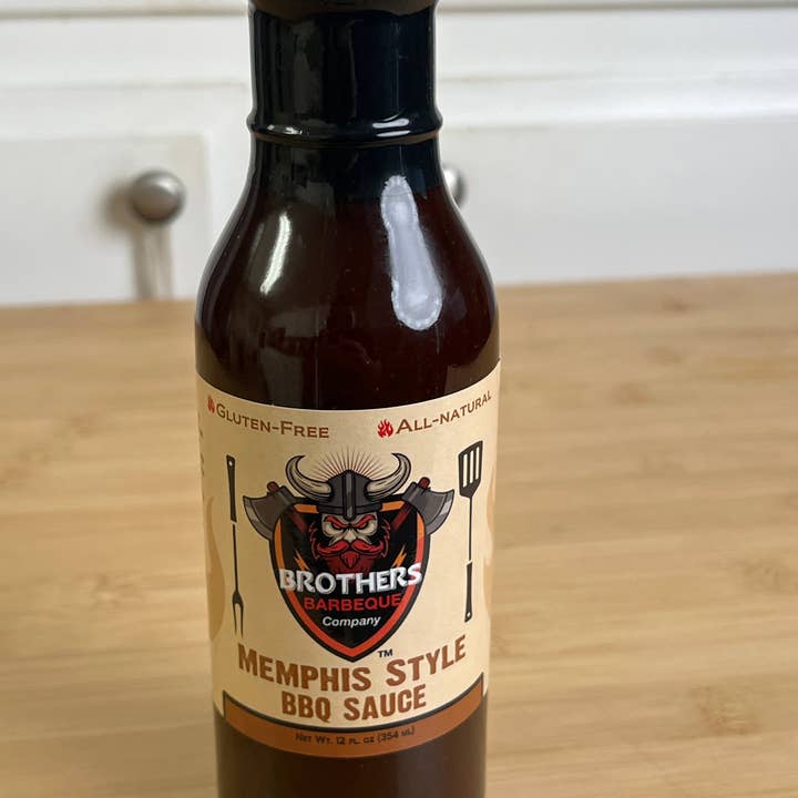 Brothers Barbeque Company - Wholesale BBQ Sauce - Brothers Barbeque Company's Memphis style barbecue sauce 12 oz1