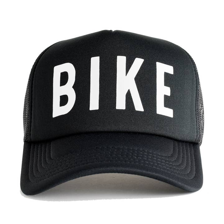 Bike Recycled Trucker Hat for wholesale by Endless August Supply Co.