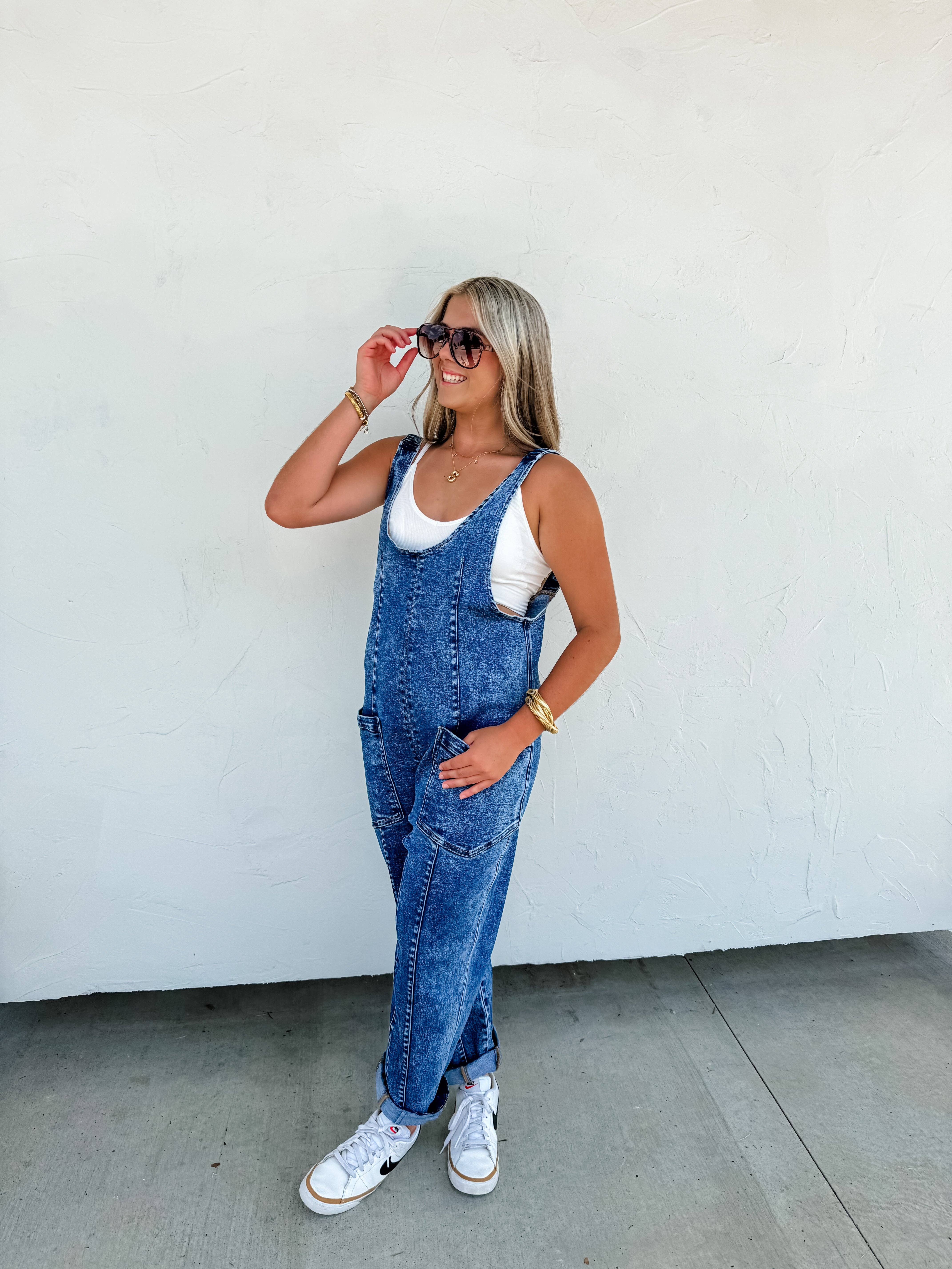 BLAKELEY - Wholesale Overalls - Women's - BRITTE ROMPER OVERALLS3