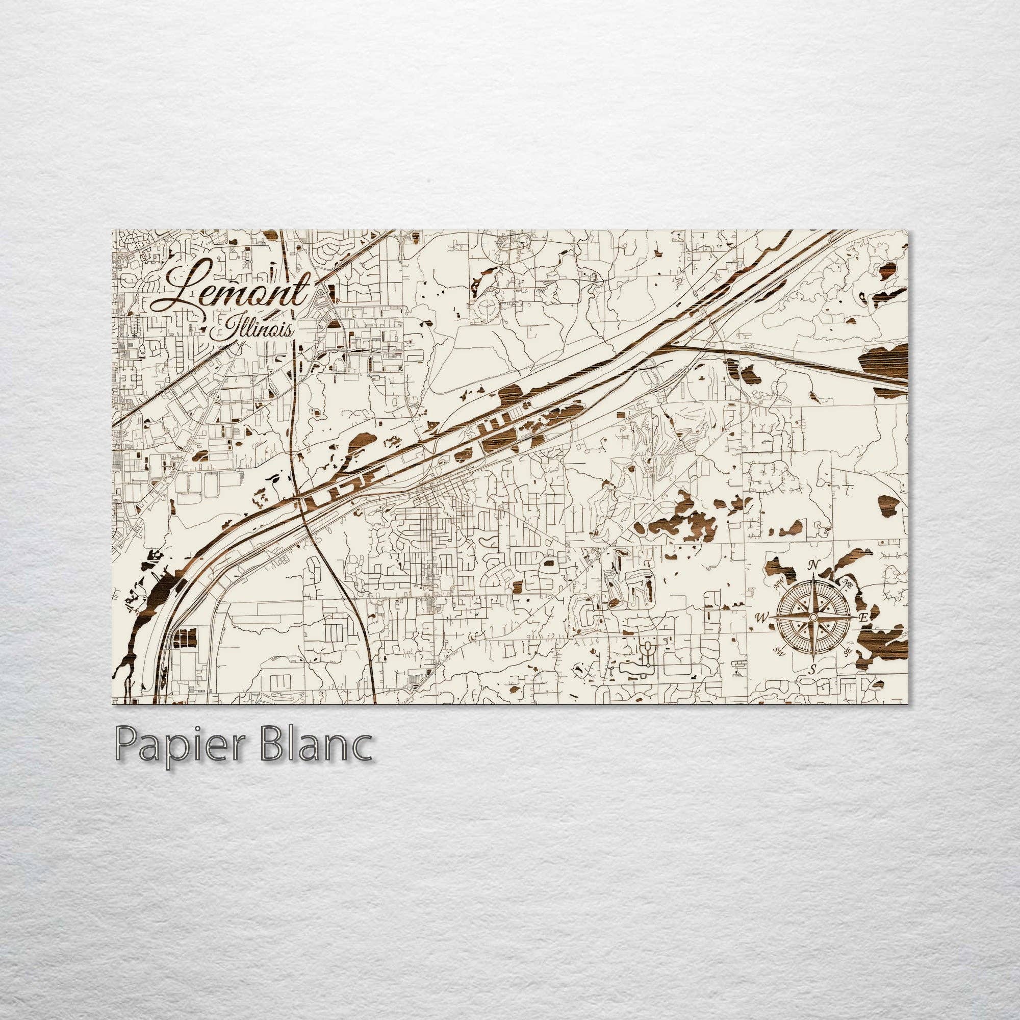 Fire & Pine - Wholesale Map - Illinois: Lemont  Street Map3