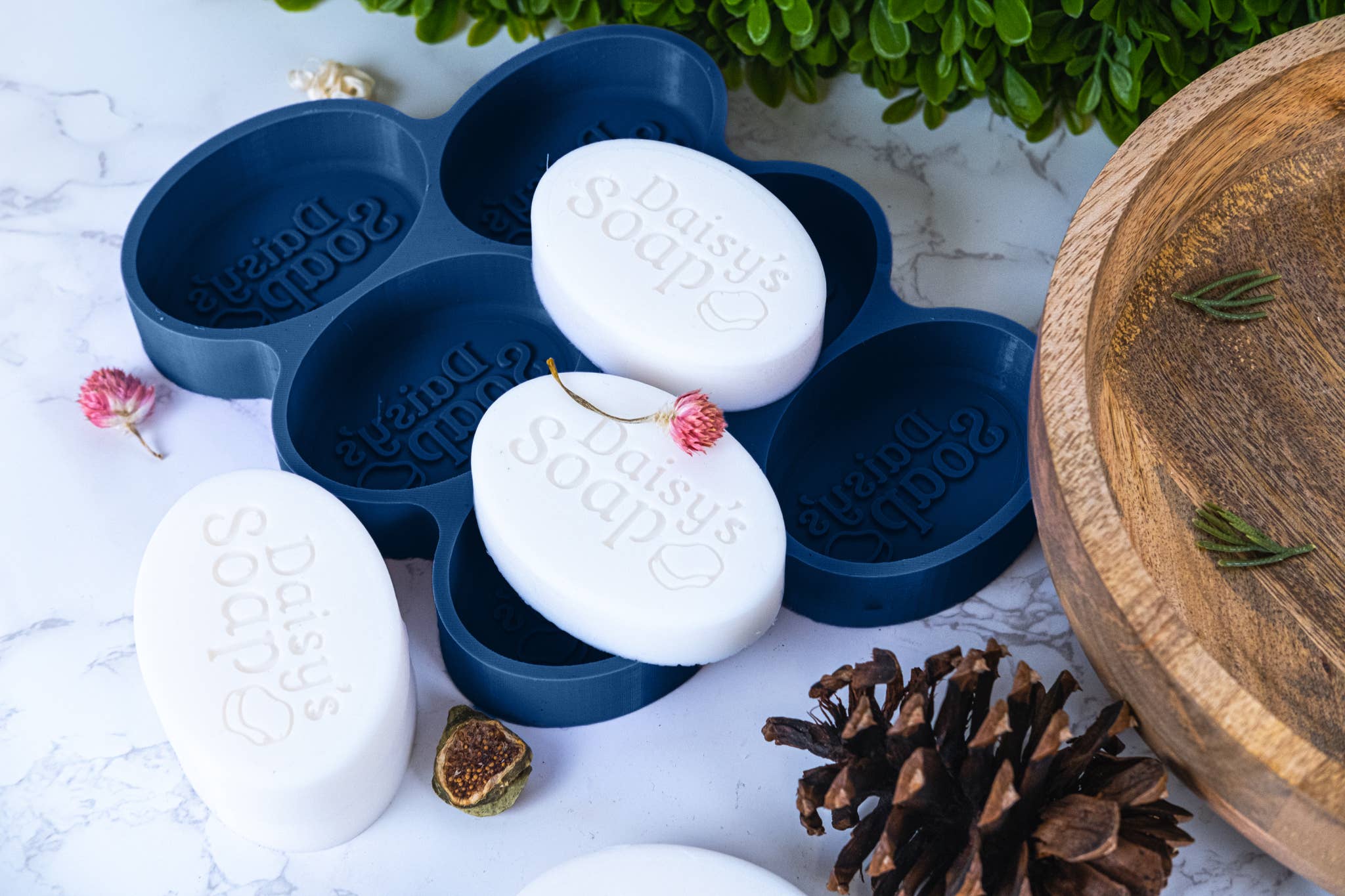 Siligrams - Wholesale DIY Craft Kit - Custom Design Oval Soap Mold, DIY2