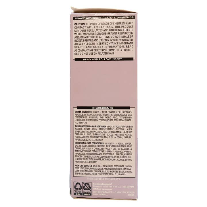 KT Supply - Wholesale Hair Dye - Dark And Lovely Fade Resist Hair Color, Honey Blonde, 3781