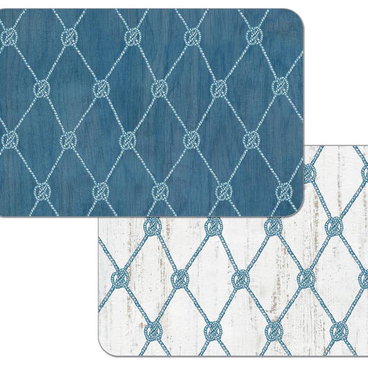 "Set Sail" Reversible Rectangular Plastic Placemat for wholesale by Conimar Promotions