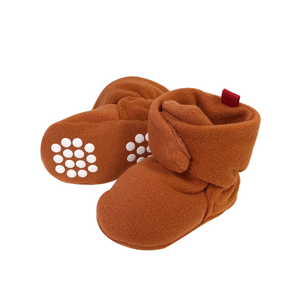 Wrapables.com - Wholesale Booties - Baby - Wrapables Fleece Baby Booties with Anti-Skid Bottoms5