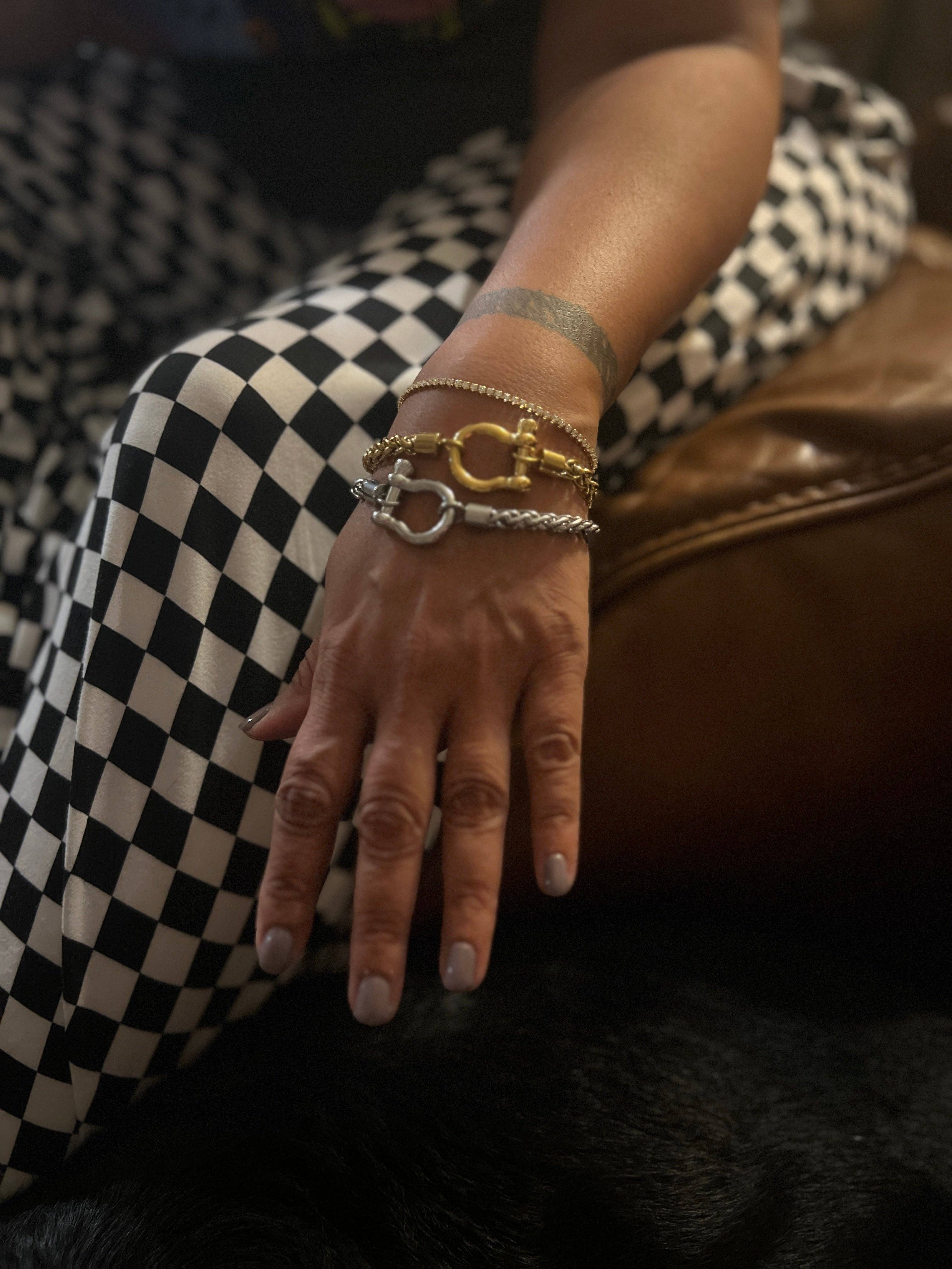 Will & Purpy – Engroshandel Armbånd med led og kæde – Rustfrit stål HorseShoe Unisex armbånd2