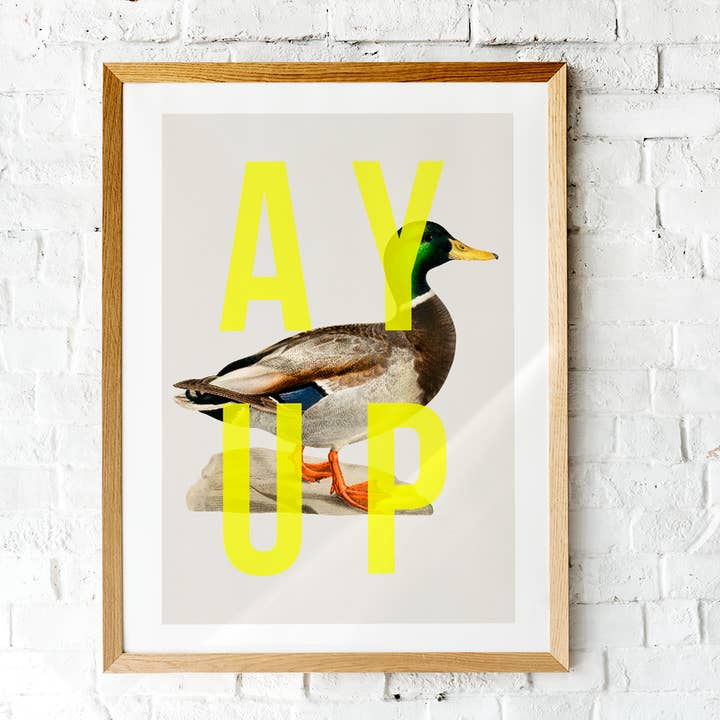 Ay Up Duck för wholesale av The 13 Prints