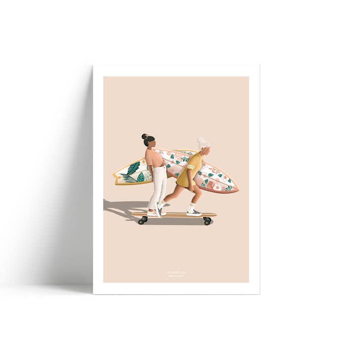 Longboard Ride for engroshandel hos Les Rideuses