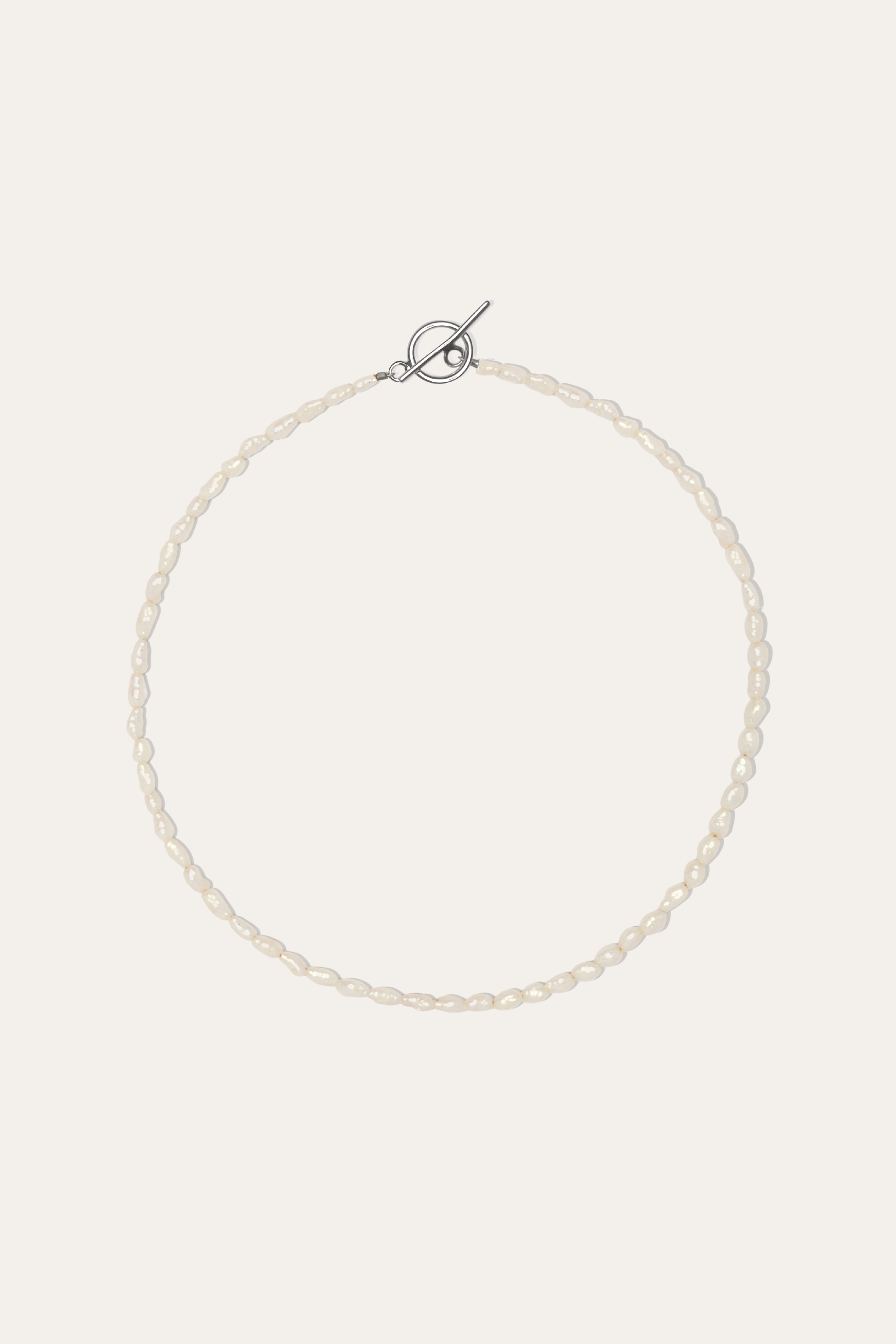 Yam - Wholesale Choker/Collar - Rice Pearl Choker2