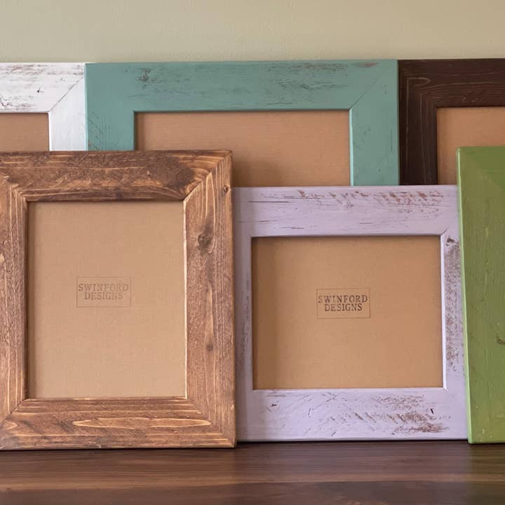 Swinford Designs - Vendita all'ingrosso Cornice portafoto - Cornici in legno fatte a mano - Scegli la tua dimensione | Colore (Copia)
