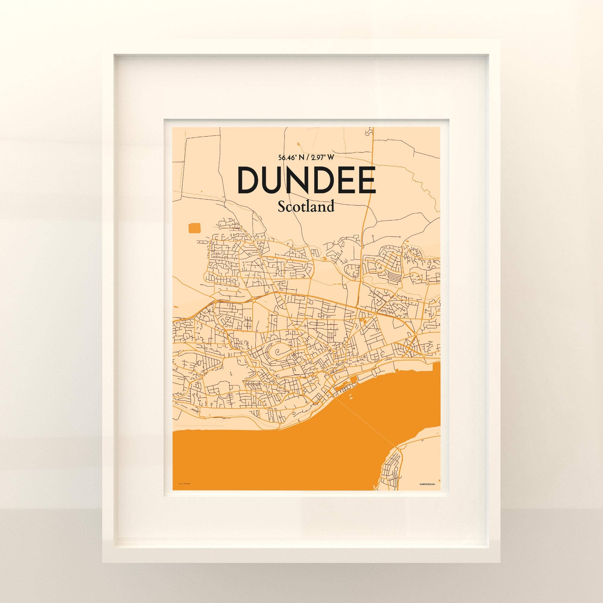 OurPoster.com - Wholesale Poster - Dundee City Map Poster5
