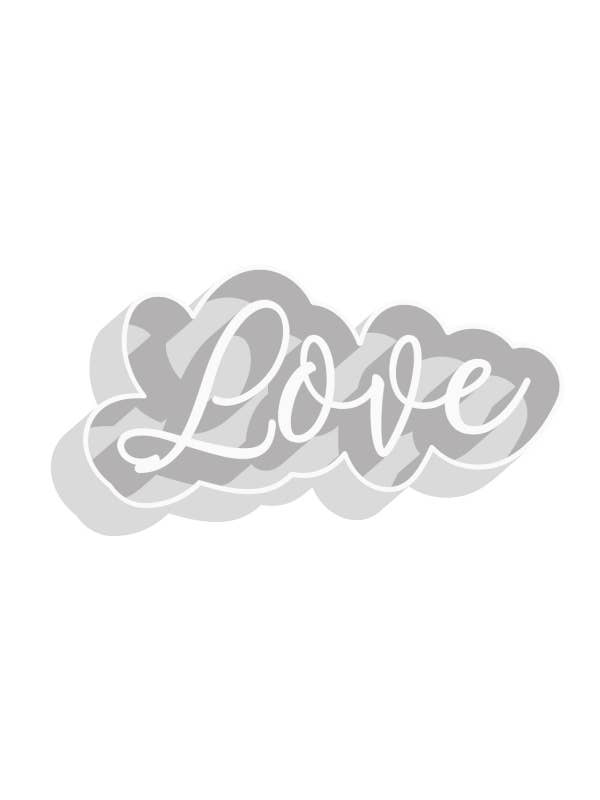 Love cookie cutter for wholesale by Print Your Love
