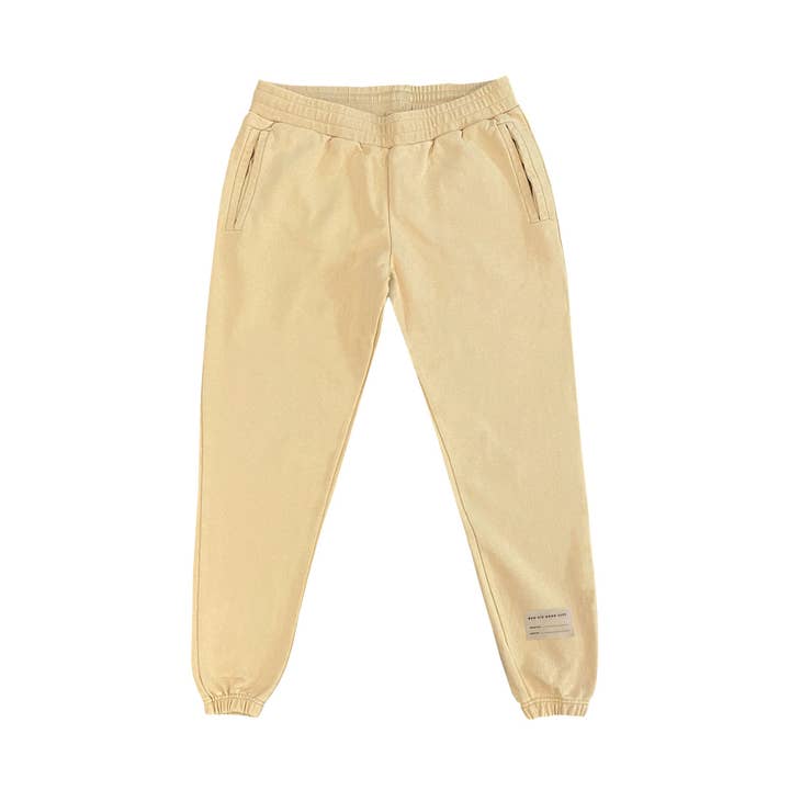 International Sweatpants Sand for wholesale by Bad Kid Good City