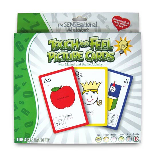 The SENSEsational Alphabet Flash Cards for wholesale by The SENSEsational Alphabet