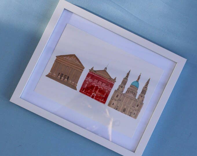 Emma Holmes Art - Wholesale Art Print - London Culture - Art Print6