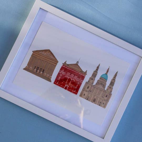 Emma Holmes Art - Wholesale Art Print - London Culture - Art Print6