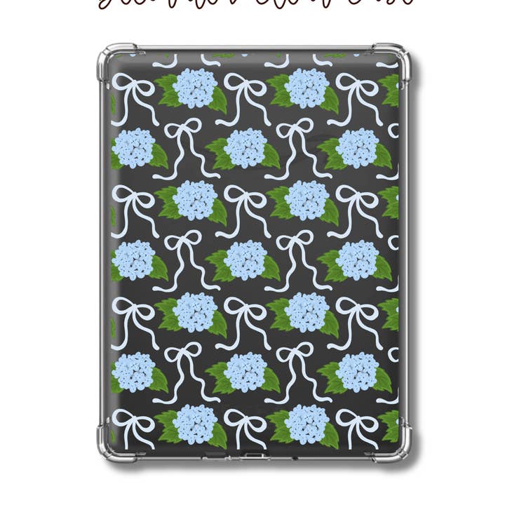 Ortensie - Custodia Trasparente Decorata per E-Reader per la vendita all'ingrosso da parte di Lovely Avenue