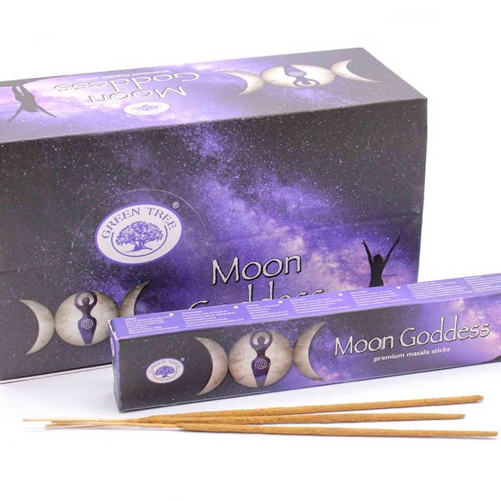 Albero verde Moon Goddess 15gr (12 unità) per la vendita all'ingrosso da parte di Esoterica Arte