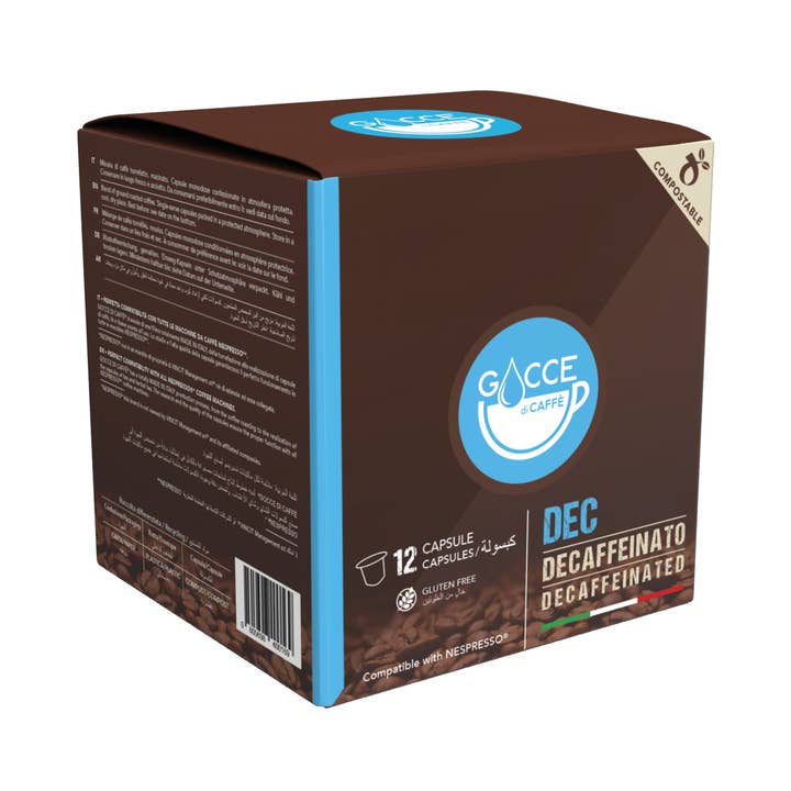 Vincit Management Srl - Venta al por mayor Café instantáneo/expreso - Gotas de café DEC sin gluten