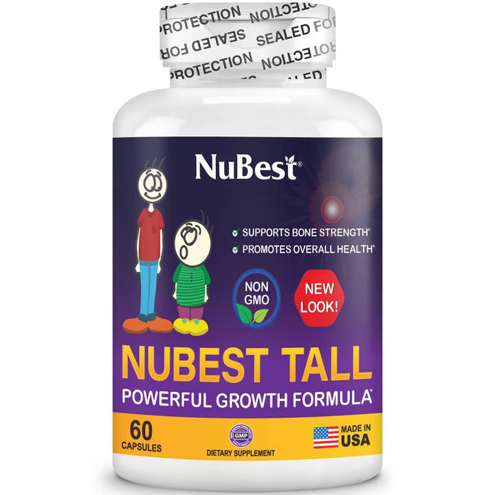 NuBest Tall, Height Growth Supplement for Kids 5+, 60 Caps for wholesale by NuBest Nutrition
