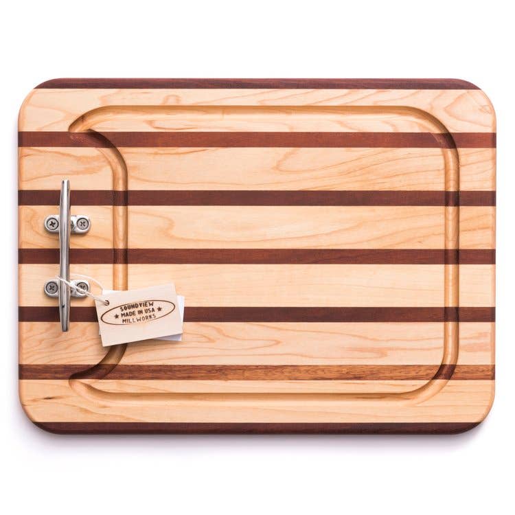 Soundview Millworks - Wholesale Cheese Board - Nautical Cleat Appetizer Boards1