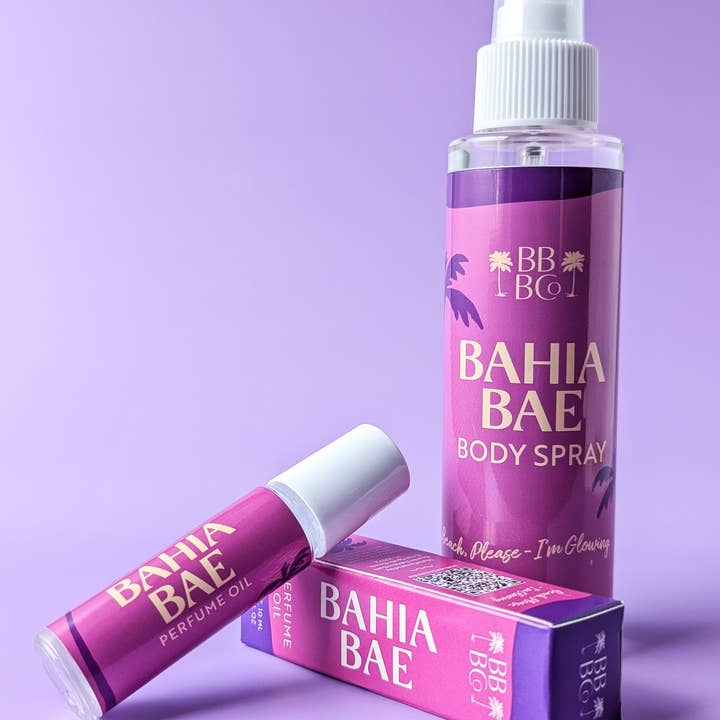 Beachy Bubbles Bath Co - Wholesale Roll-On Fragrance - Bahia Bae Perfume Oil Roller 3