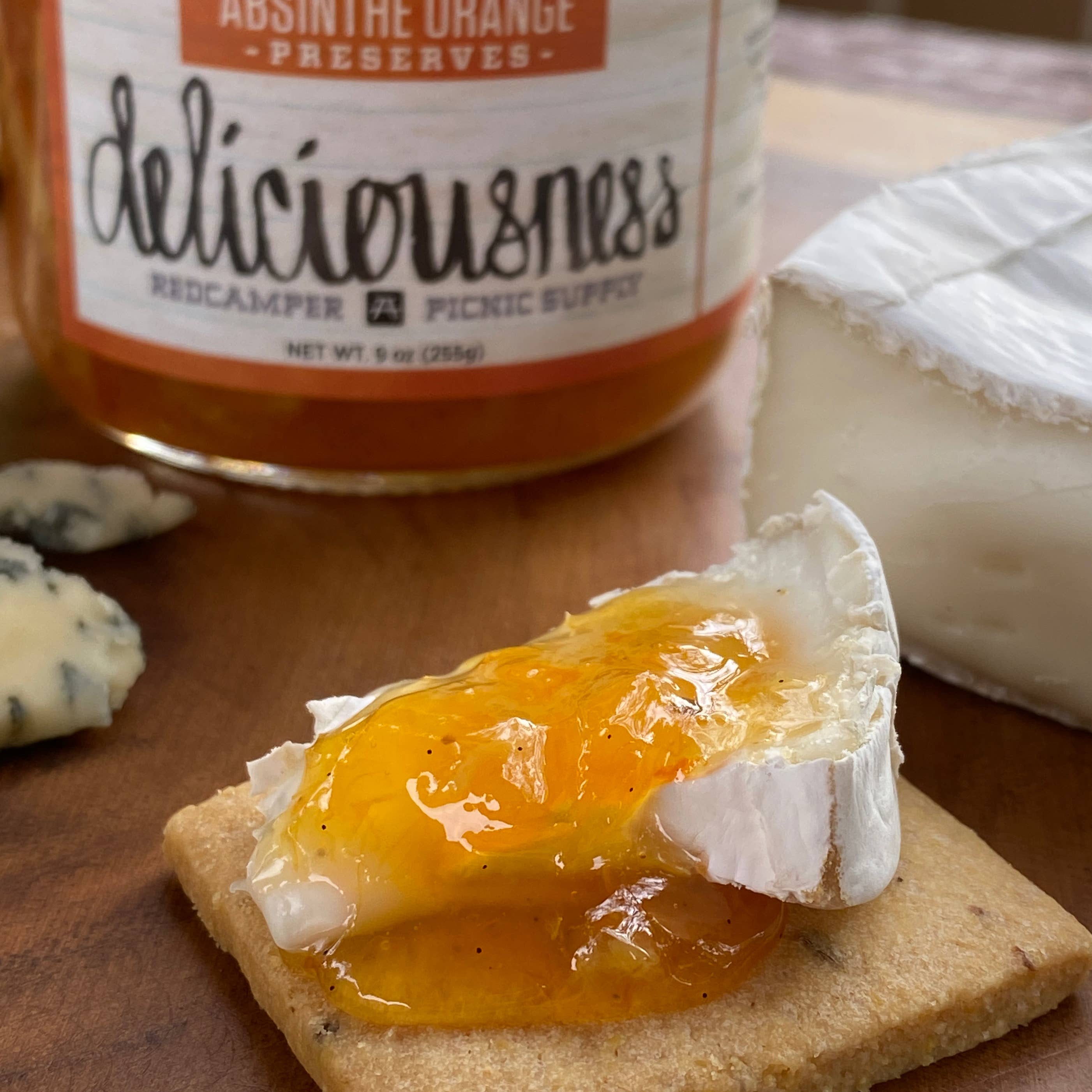 RedCamper – wholesale Sylt/gelé – Absinthe Orange Deliciousness Marmelad - 9 oz (Cheeseboard)4